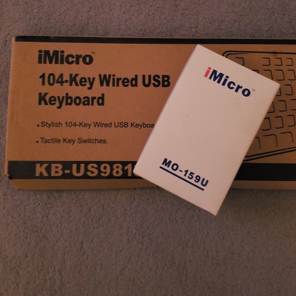 Dell wireless keyboard and mouse - Picture 1 of 5